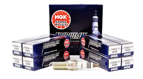 NGK LTR6IX-11 front packaging showing genuine eight-pack and part number benefits