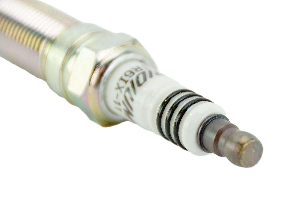 NGK LTR6IX-11 installed in engine spark plug well illustrating reliable ignition benefit