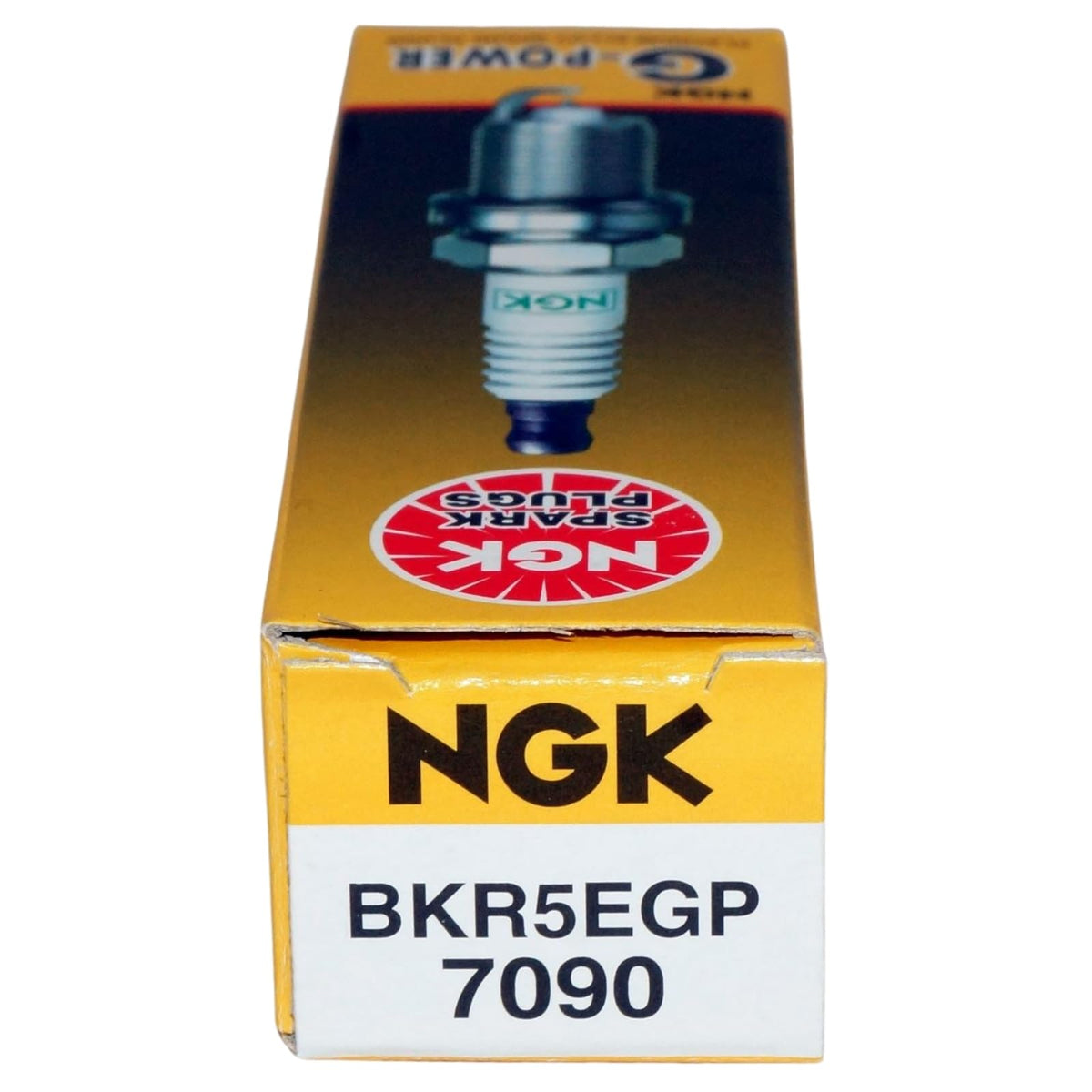 NGK branded packaging and label displaying part number and warranty