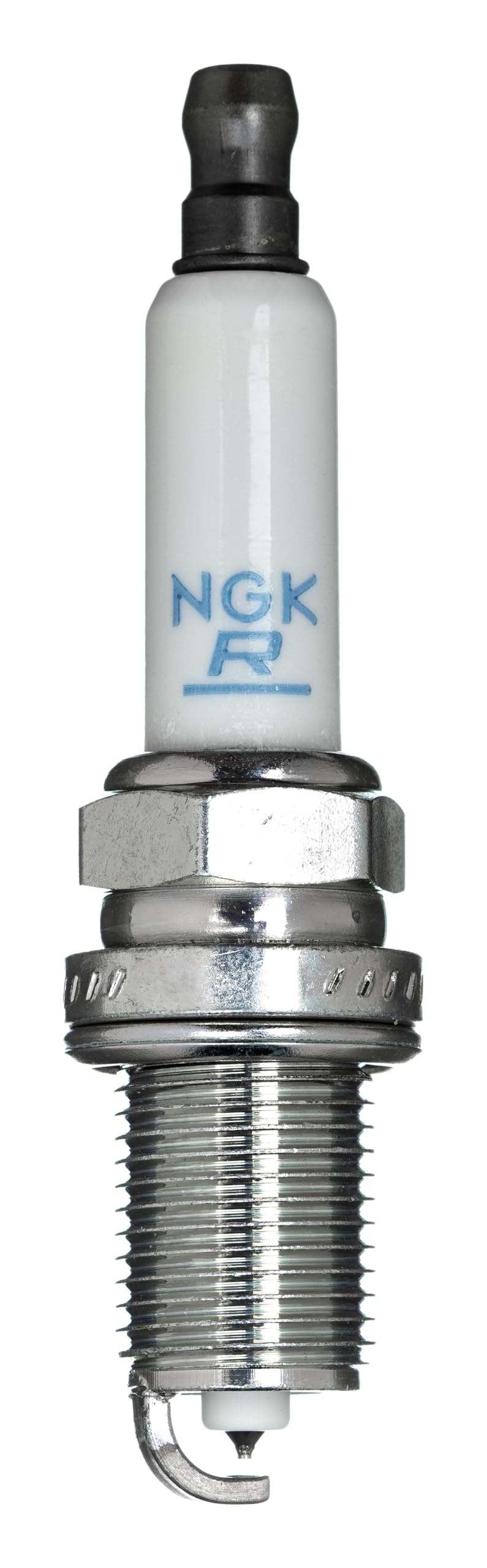 NGK PFR7S8EG front packaging showing set of four plugs and fitment benefit