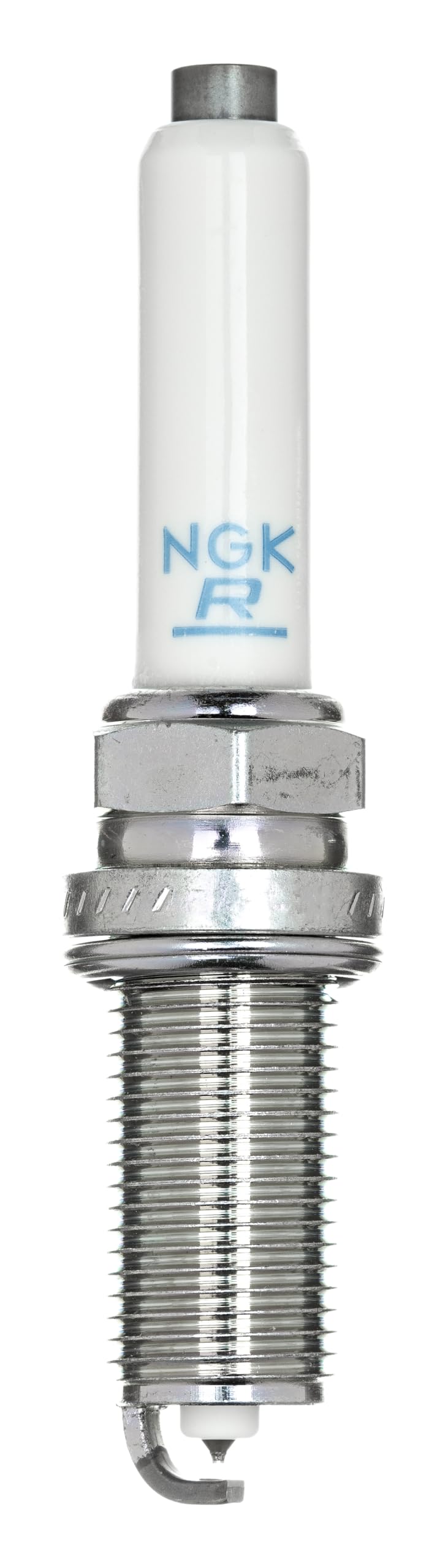 NGK PLFER7A8EG close-up of electrodes showing platinum tip durability