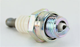 NGK spark plug beside ruler showing size and scale for correct fitment