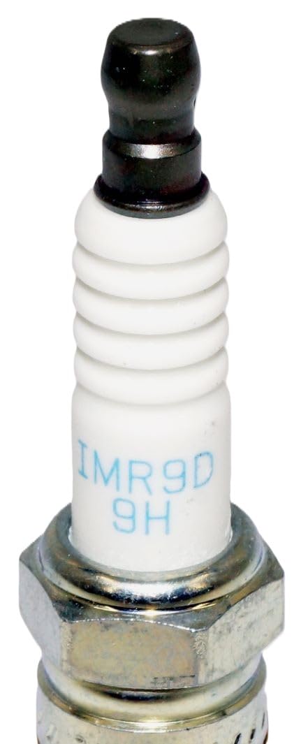 NGK side profile emphasizing the 0.036in taper cut electrode shape