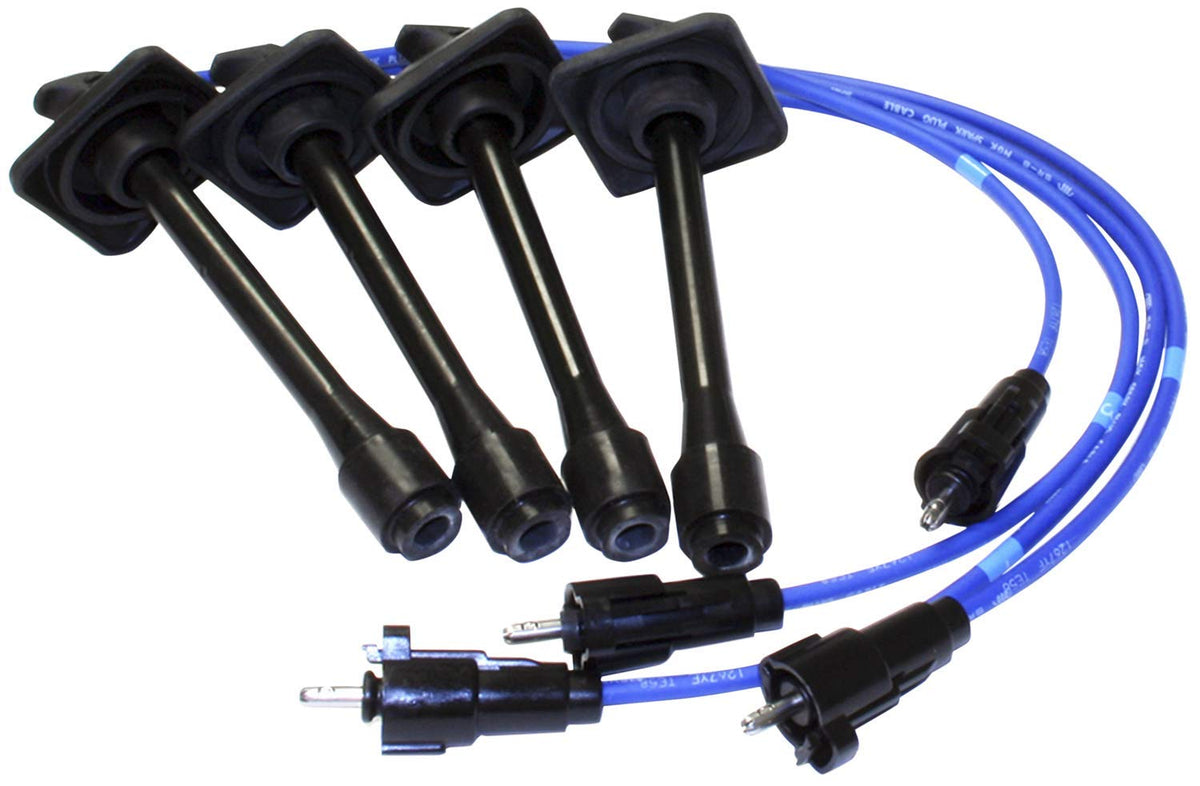 NGK RC-TE58 front packaging showing full wire set and labeling for quick identification and fit