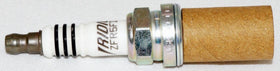 NGK plug side view with part number visible for correct fit assurance
