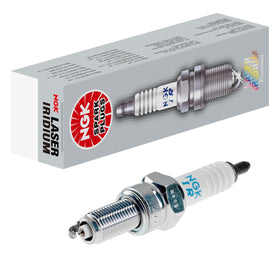 NGK SIMR8A9 front packaging showing product and specs, ensures correct fit