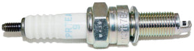 NGK spark plug angled view showing hex and reach for easy socket access benefit
