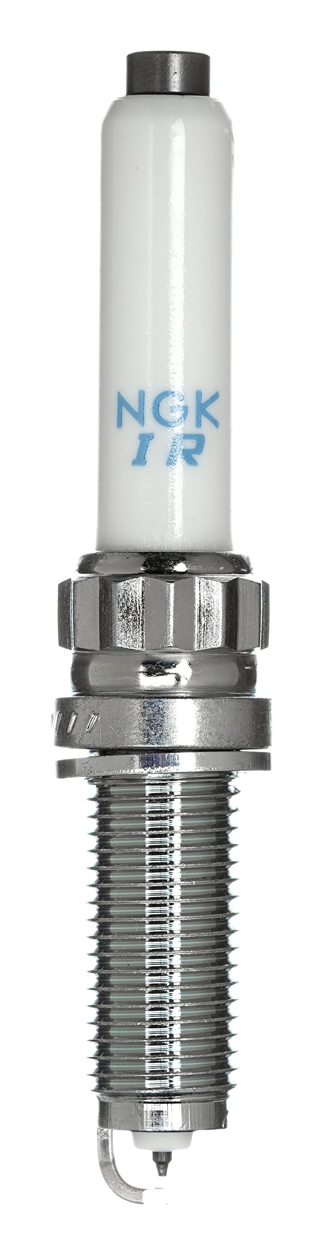 NGK close-up of electrode and insulator showing precise construction quality