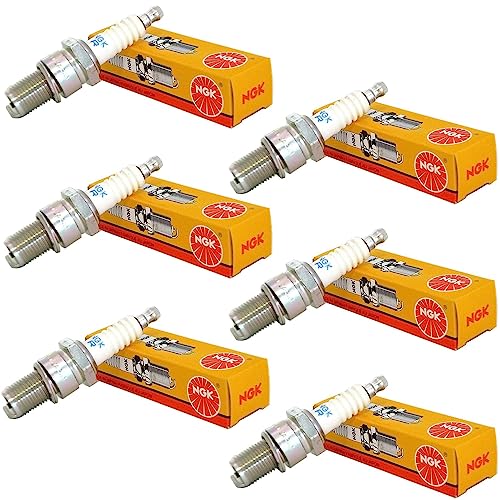 NGK spark plug installed in a classic engine bay demonstrating fit and period‑correct performance