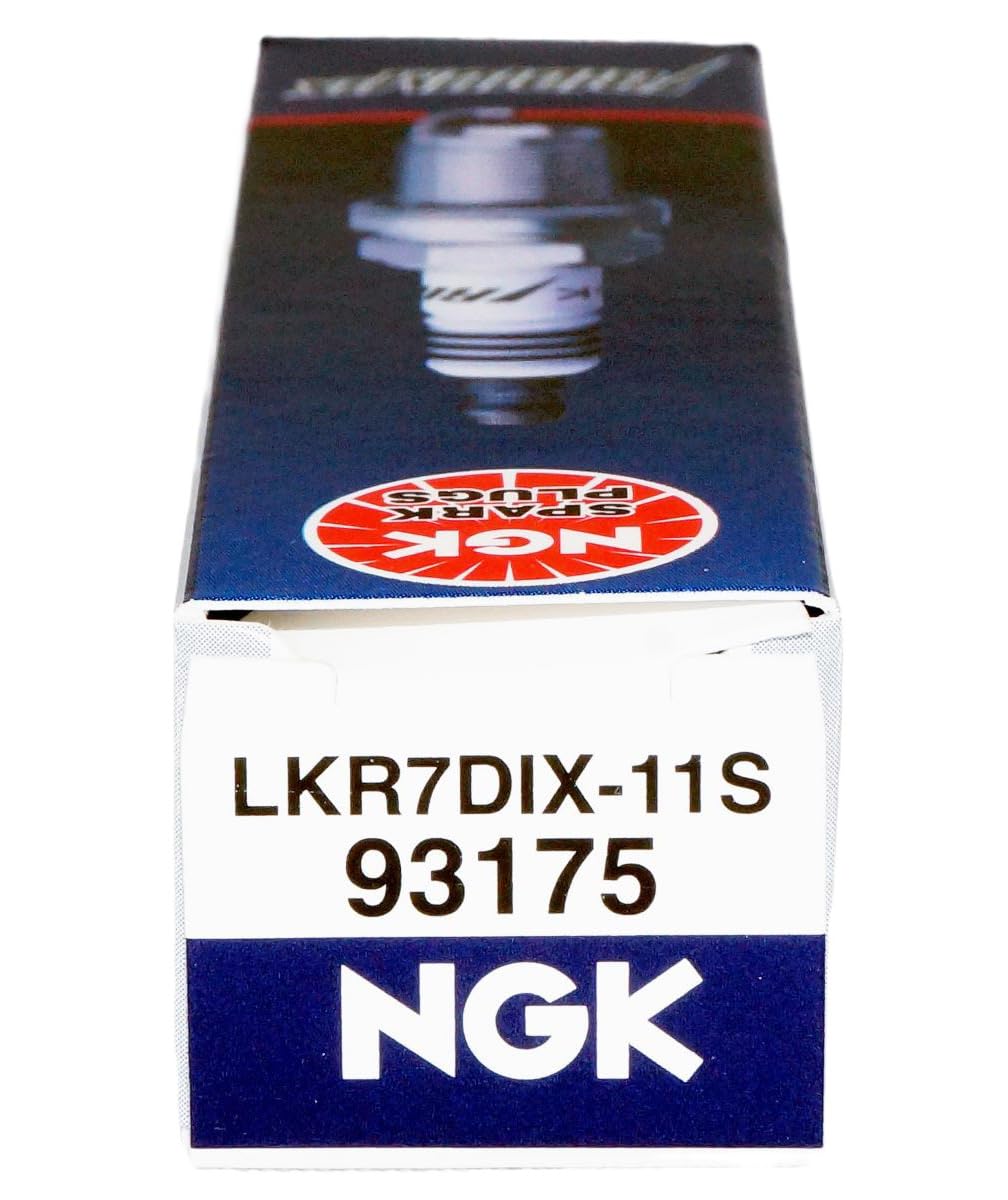 NGK spark plug installed in engine for easier engine starts