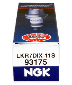 NGK spark plug installed in engine for easier engine starts