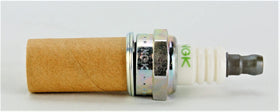 NGK thread detail close-up showing cold-rolled threads to prevent cross-threading