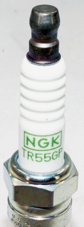 NGK plugs installed in an engine bay illustrating improved starting performance