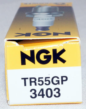 NGK plug in hand for scale demonstrating compact design and easy handling benefit