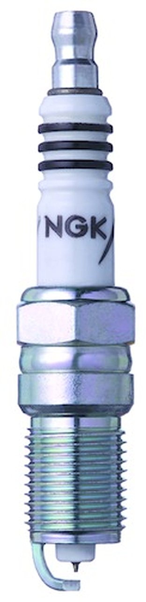 NGK TR5IX 7397 pack of 8 front packaging showing model and OEM-grade benefit