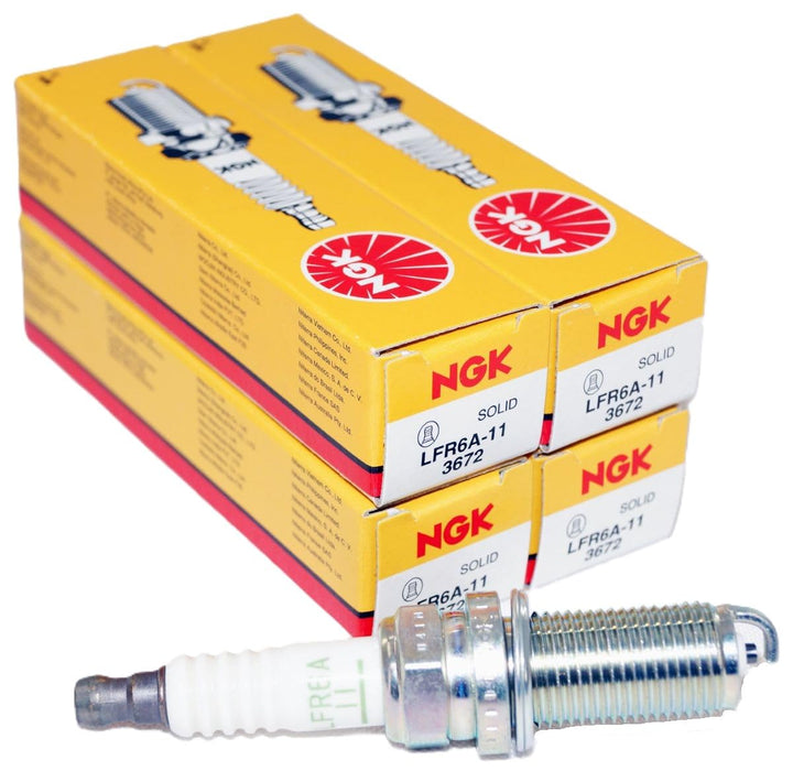 NGK V-Power front packaging showing authentic branding and fitment benefit