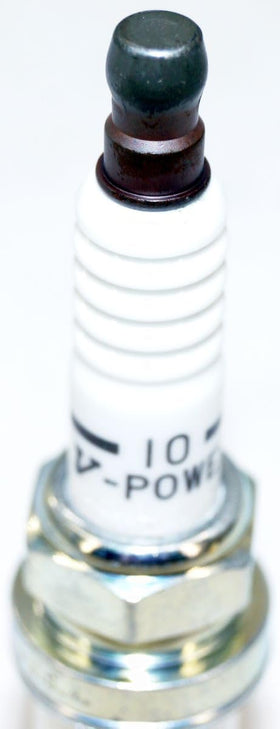 NGK V-Power single plug side view illustrating compact design and installation ease