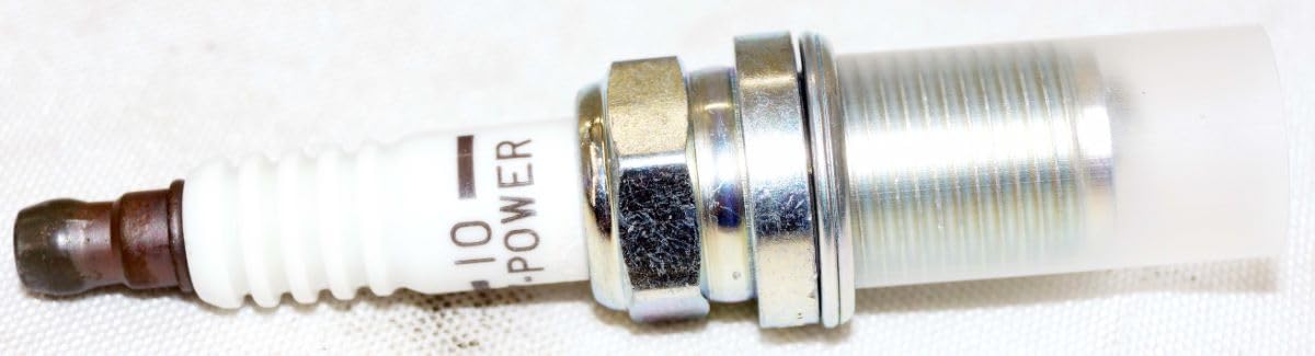 NGK V-Power socket fit showing 5/8" hex compatibility for simple removal