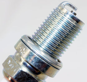 NGK V-Power thread and reach detail demonstrating correct .750" fitment accuracy