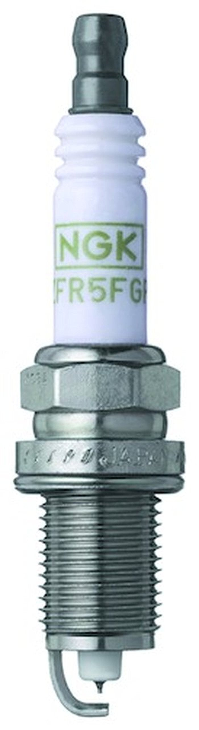 NGK ZFR5FGP spark plug pack front view showing plug design and reliable fit