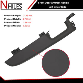 NHILES armrest installed in driver door demonstrating restored look