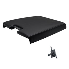 NHILES front view of console lid showing fit and restored appearance
