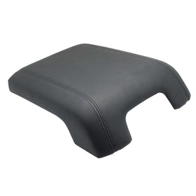 NHILES front view of center console lid showing clean black finish and OEM look