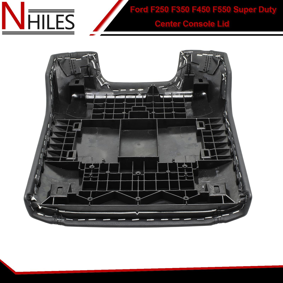 NHILES packaged center console lid ready to ship protecting product during transit