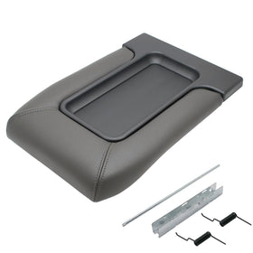 NHILES front view of center console lid showing fit and finish benefit