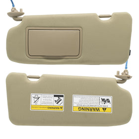 NHILES visor beige color matched to CR-V interior for seamless appearance