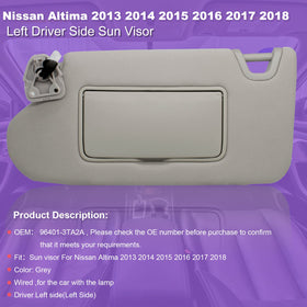 NHILES visor back mounting points visible for easy OEM-style installation benefit
