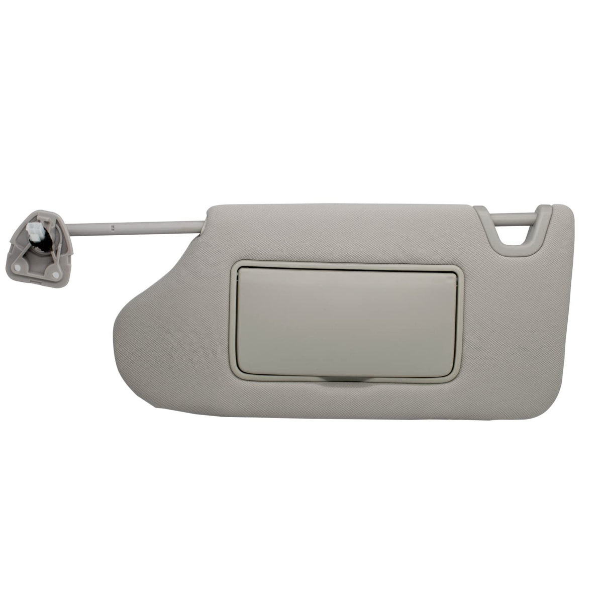 NHILES visor installed in Altima interior demonstrating correct fit and alignment