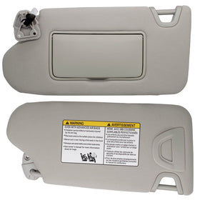 NHILES visor size comparison next to hand showing compact, accurate OEM dimensions
