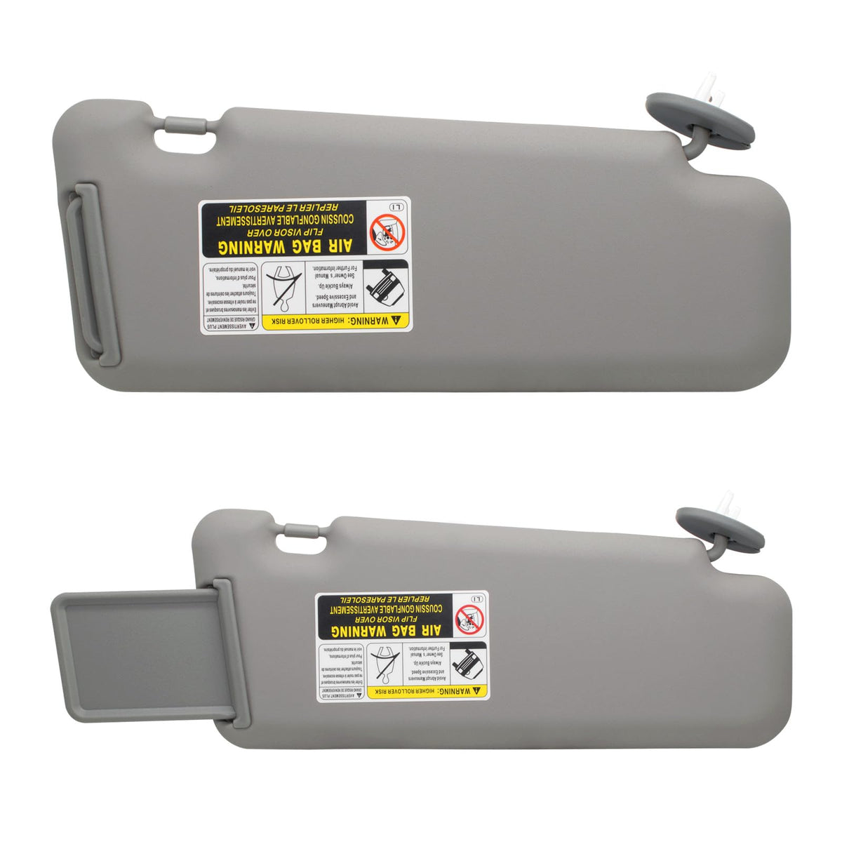 NHILES installed in Toyota Highlander driver side, provides proper sun blocking