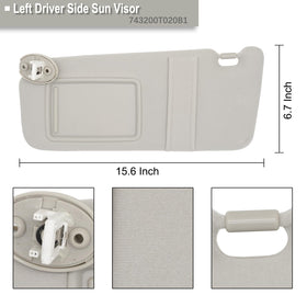 NHILES sun visor installed in Toyota Venza illustrating restored sun blockage