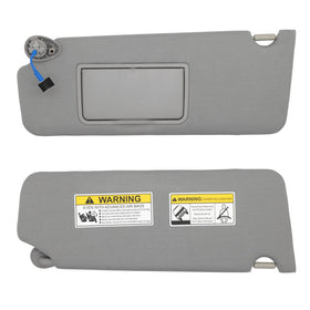 NHILES visor fabric texture in Wisteria Light Gray showing OEM-style appearance