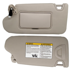 NHILES beige color swatch beside visor to match vehicle interior seamlessly