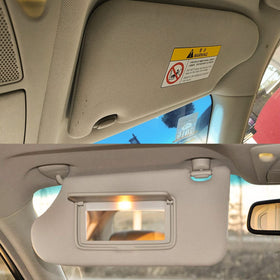 NHILES visor held in hand for scale to confirm correct driver-side dimensions