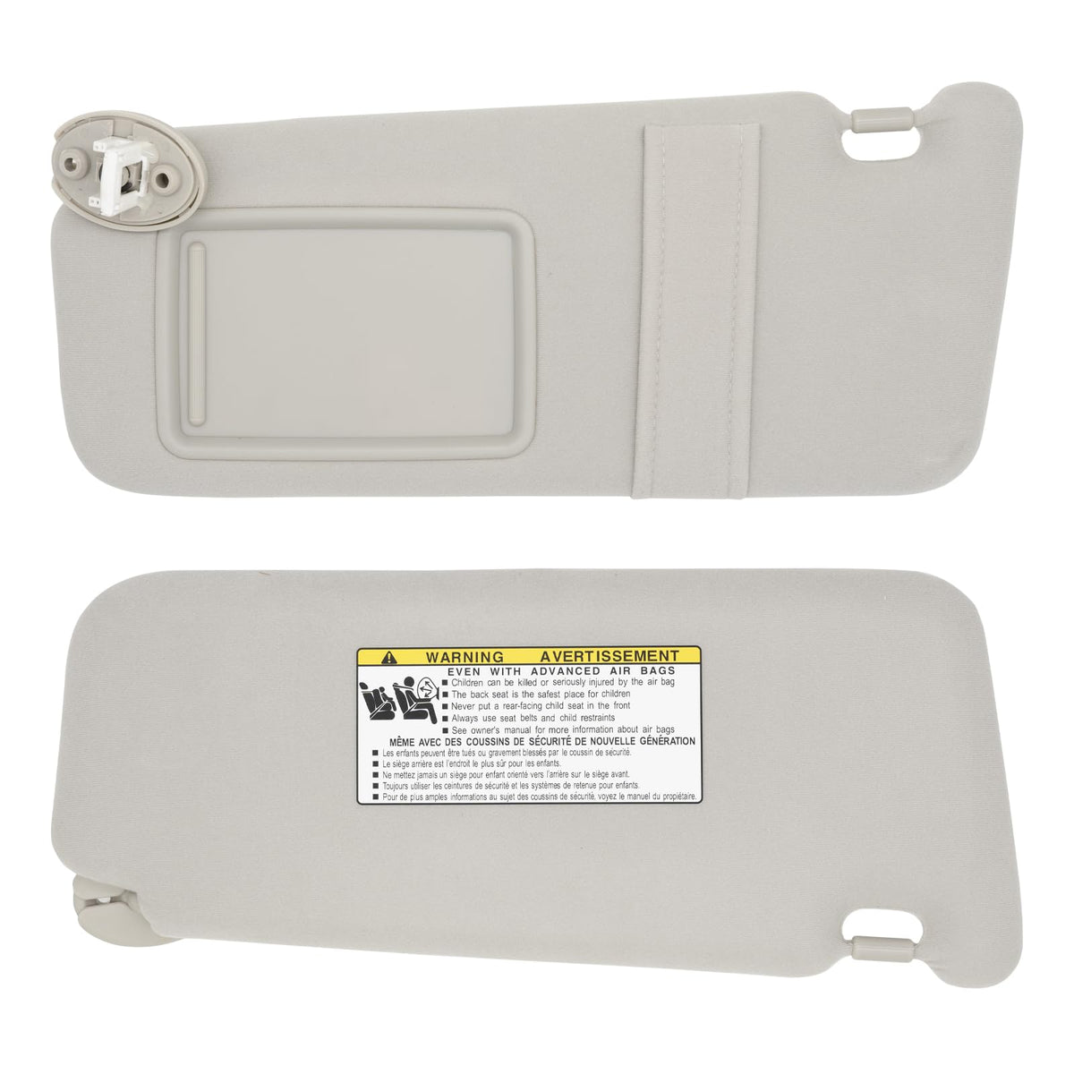 NHILES visor next to ruler for scale showing accurate OEM-like dimensions