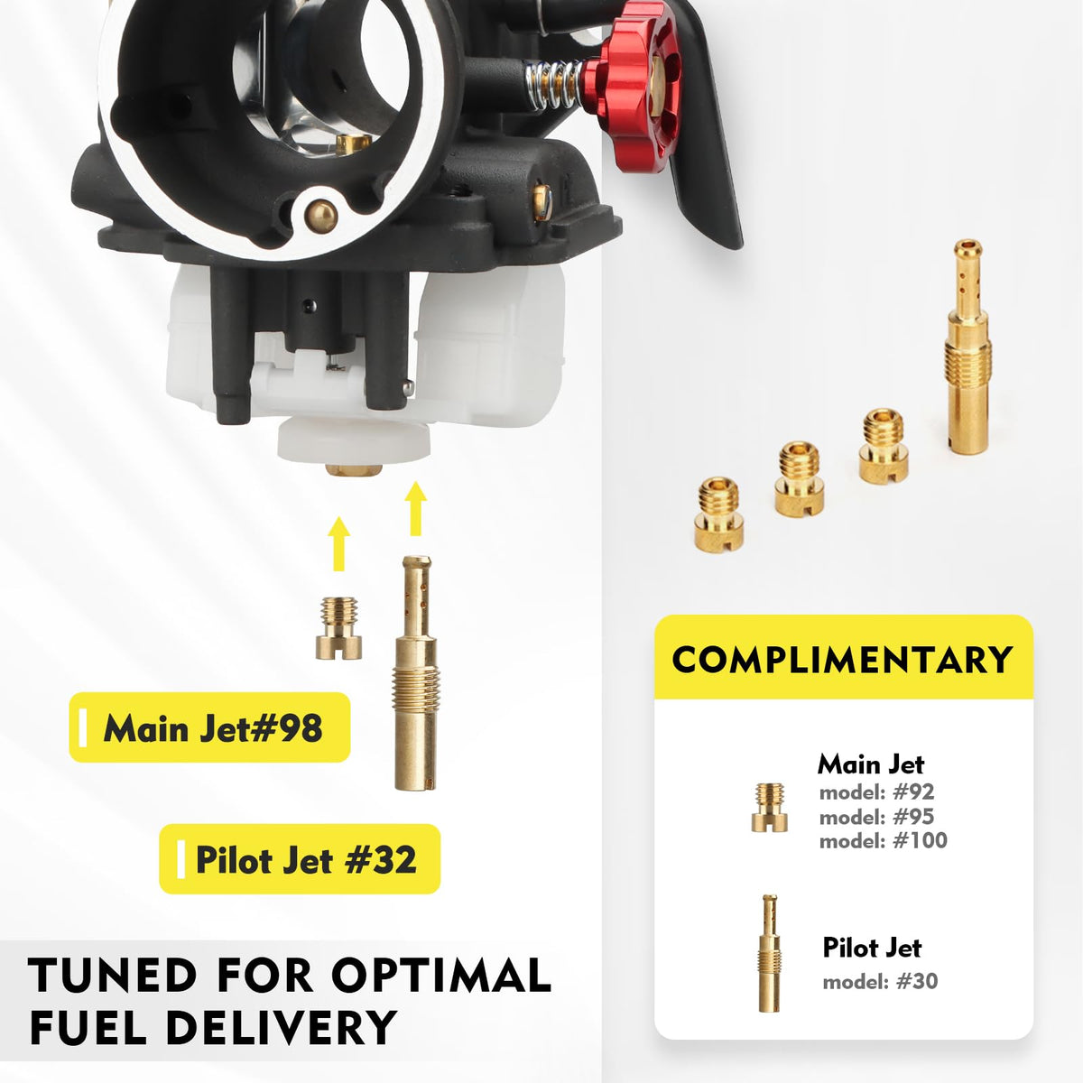 nibbi carburetor close-up of anodized finish showing corrosion resistance and durability