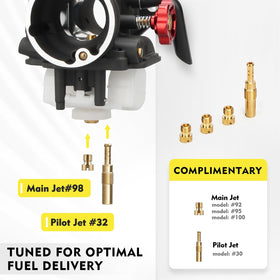 nibbi carburetor close-up of anodized finish showing corrosion resistance and durability
