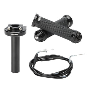 nibbi front assembly view showing complete throttle kit and quick compatibility benefit