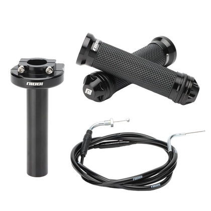 nibbi front assembly view showing complete throttle kit and quick compatibility benefit