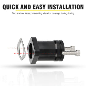 nibbi gasket and mounting screws laydown showing included installation kit
