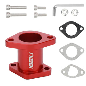 nibbi intake manifold front profile showing CNC finish and durable fit