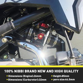 nibbi packaging and contents image showing included clamp and boot