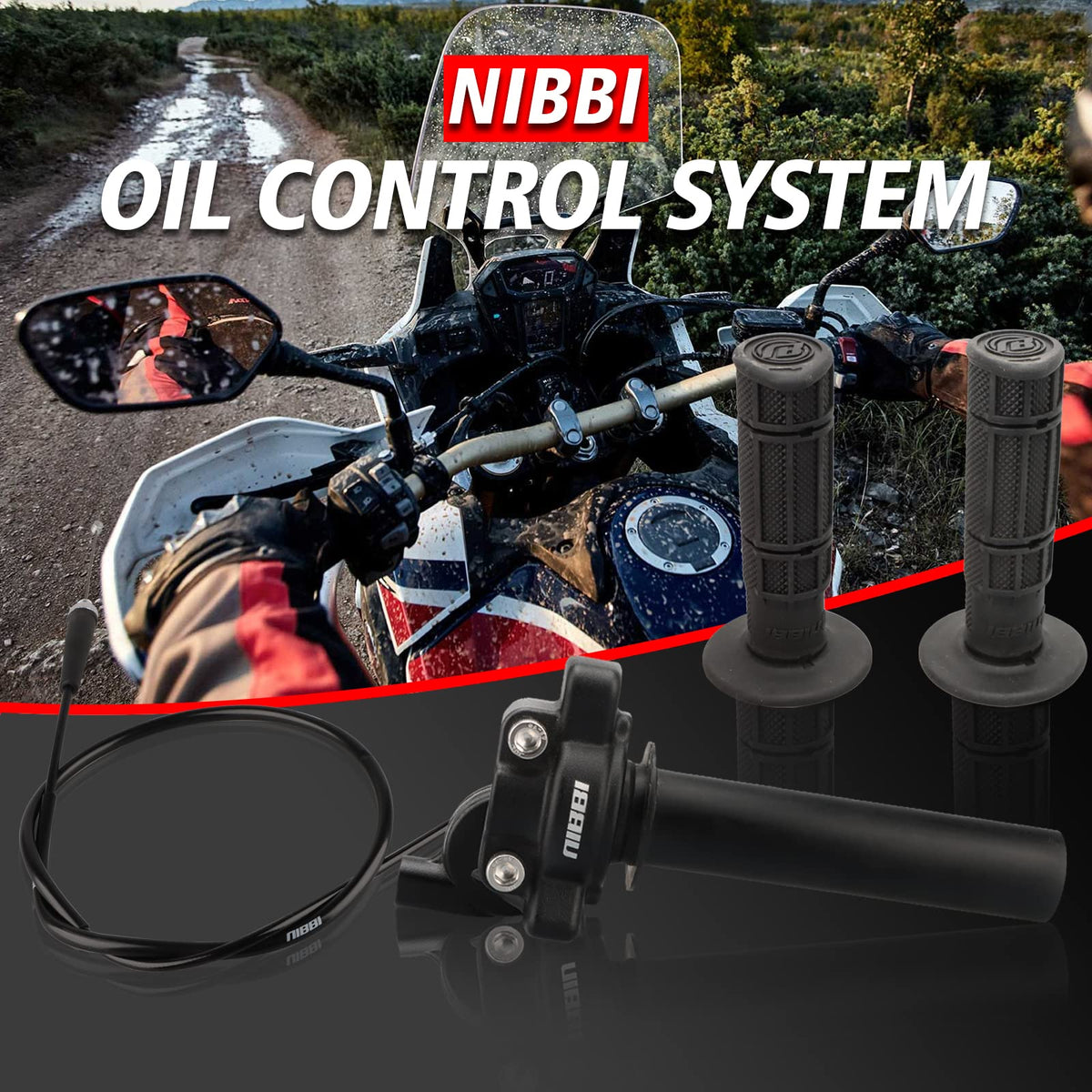 nibbi packaging and included parts showing complete kit for easy replacement