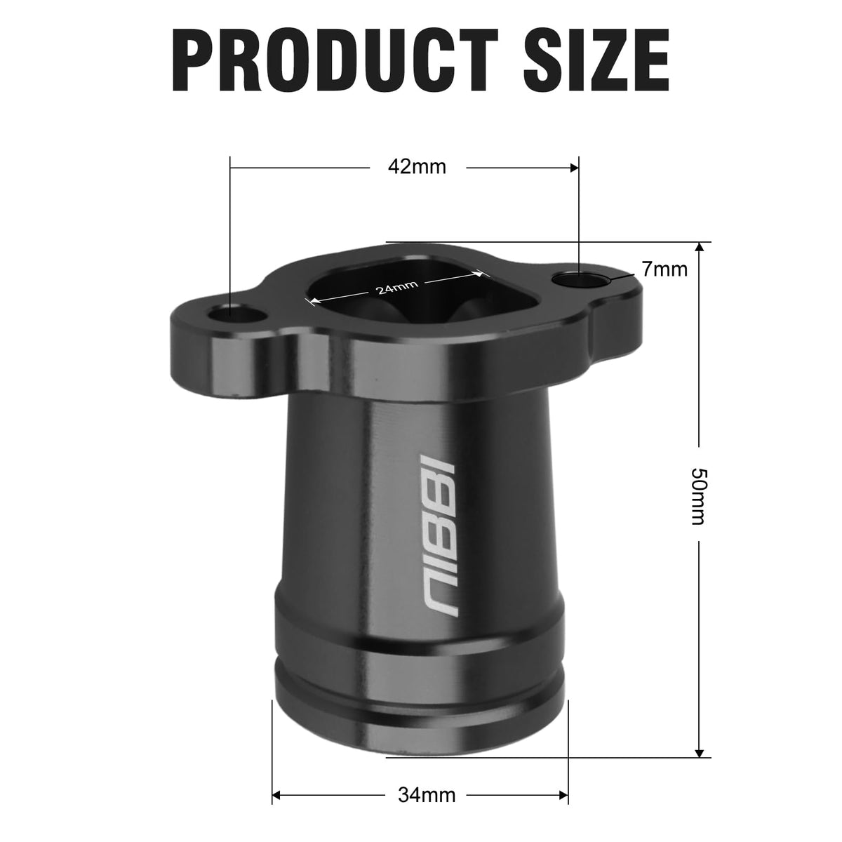 nibbi close-up of flange and bolt holes for precise engine alignment benefit