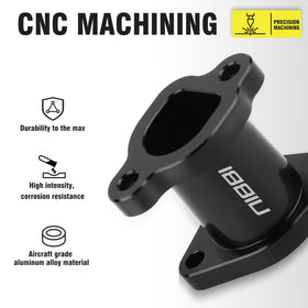nibbi manifold installed on mini bike demonstrating performance upgrade potential