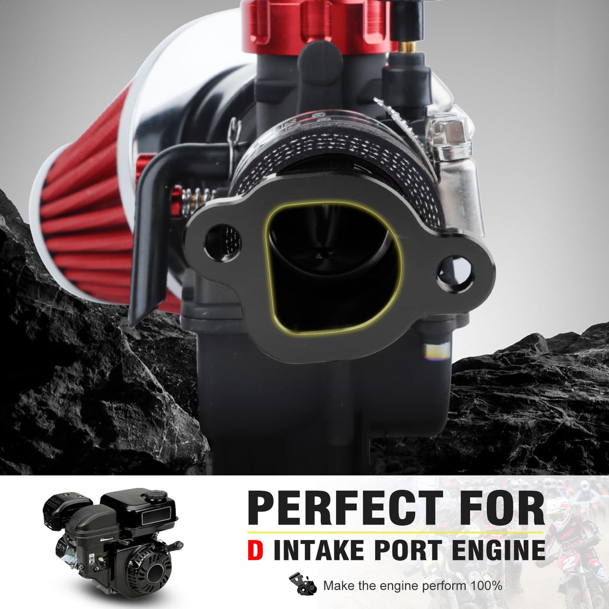 nibbi side profile highlighting inlet curvature for smoother airflow benefit
